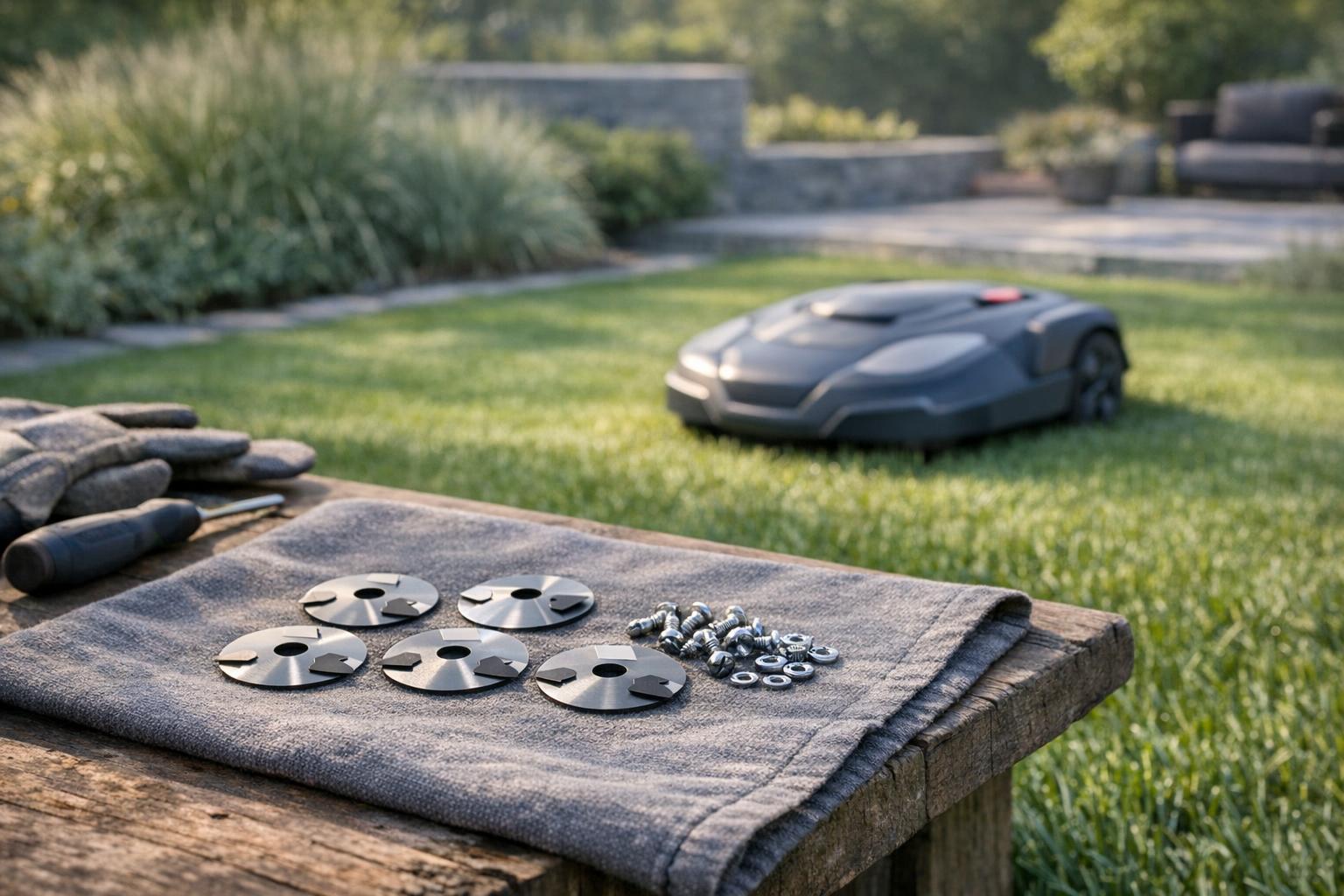 Robot Mower Blades and Maintenance: Match the Exact Model.